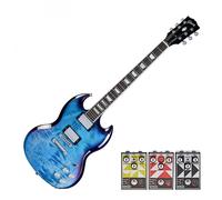 Gibson SG Modern Blueberry Fade w/ 3 Free Maestro Pedals