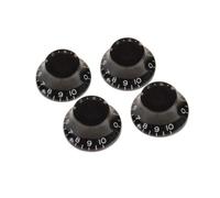 Gibson Top Hat Knobs for Electric Guitar 4 Pack Black