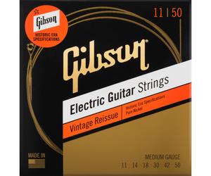 Gibson Vintage Reissue Pure Nickel Historic Electric strings 11-50. SEG-HVR11