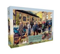 Gibsons 1000 Piece Jigsaw Puzzle for Adults All Creatures Great & Small Colourful Countryside Village Scene from the TV Show Eco-Friendly Puzzle Made from 100% Recycled Thick Board Premium Gift