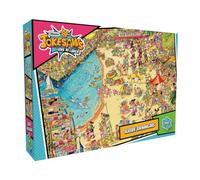 Jokesaws: Seaside Shenanigans | 1000 Piece Jigsaw Puzzle | Seaside Holiday Comedy Puzzle | Sustainable Jigsaw Puzzle for Adults | Premium 100% Recycled Board | Great Gift for Adults | Gibsons Games