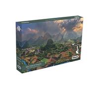 Gibsons 636 Piece Jigsaw Puzzle Epic Field of Dreams Guilin China Panorama