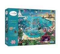 A Collective of Creatures | 1000 Piece Jigsaw Puzzle | Funny Animal Puzzle | Snowtap | Sustainable Puzzle for Adults | Premium 100% Recycled Board | Great Gift for Adults | Gibsons Games