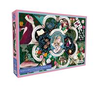 Gibsons Alice's Adventures in Wonderland 1000 Piece Jigsaw Puzzle for Adults - Beautiful Artwork by Anna Stead - Premium Sustainable UK/EU Made