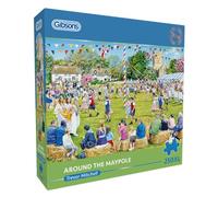 Gibsons Around the Maypole 250XL piece jigsaw puzzle with extra large pieces for adults. Age 8+ B Corp