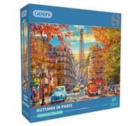 Autumn In Paris | 1000 Piece Jigsaw Puzzle | Sustainable Jigsaw Puzzle for Adults | Premium 100% Recycled Board | Great Gift for Adults | Gibsons Games B Corp