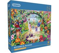 Gibsons Botanical Blooms 500 Piece Jigsaw Puzzle Beautiful Nature Plants Flowers Botanical Paradise Sustainable Jigsaw Puzzle for Adults Teens Premium 100% Recycled Board Great Gift | Gibsons Games