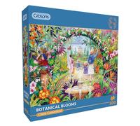 Gibsons Botanical Blooms 500 Piece Jigsaw Puzzle Beautiful Nature Plants Flowers Botanical Paradise Sustainable Jigsaw Puzzle for Adults Teens Premium 100% Recycled Board Great Gift | Gibsons Games