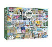 Gibsons Bright Lights & Big Cities 1000 Piece Jigsaw Puzzle Val Goldfinch London
