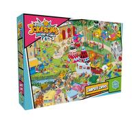 Gibsons Jokesaws Campsite Capers 1000 Piece Jigsaw Puzzle Colourful Comedy Artwork Love to Laugh Sustainable Jigsaw Puzzle for Adults Teens | Premium 100% Recycled Board Great Gift Gibsons Games