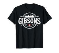 Gibsons Canada City Travel Adventure T-Shirt