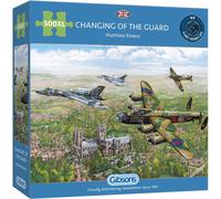 Gibsons Changing of the Guard 500 Extra Large Piece Jigsaw Puzzle for Adults