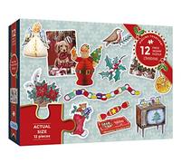 Gibsons Christmas Piecing Together 12 XXL Piece Jigsaw | Dementia Puzzle | Extra Large Piece Jigsaw Puzzle for Alzheimer’s | Premium 100% Recycled Board | Gift for Elderly Grandparents