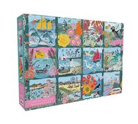 Gibsons Coastal Calling 1000 Piece Jigsaw Puzzle Beautiful Colourful Seaside Wonders Artwork Sustainable Jigsaw for Adults Teens | Premium 100% Recycled Board Great Gift Gibsons Games