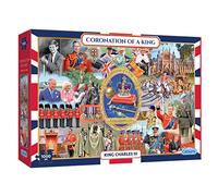 Gibsons Coronation of a King 1000 Piece Jigsaw Puzzle for Adults - King Charles