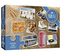 Days Out | 12 XXL Piece Jigsaw Puzzle | Dementia Puzzle | Extra Large Piece Jigsaw Puzzle for Alzheimer’s | Premium 100% Recycled Board | Gift for Elderly Grandparents | Gibsons Games