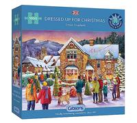 Gibsons Dressed Up For Christmas 1000 Piece Jigsaw Puzzle