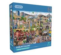 Dublin Calling | 1000 Piece Jigsaw Puzzle for Adults | Ireland | Sustainable Premium 100% Recycled Board | Great Gift | Gibsons Games