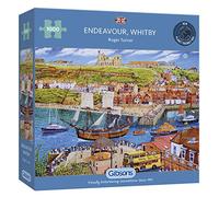 Endeavour, Whitby | 1000 Piece Jigsaw Puzzle | Historic Exploration Ship | Sustainable Jigsaw Puzzle for Adults | Premium 100% Recycled Board | Great Gift for Adults | Gibsons Games
