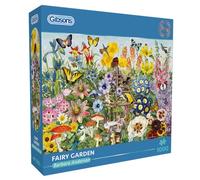 Gibsons Fairy Garden 1000 Piece Jigsaw Puzzle for Adults - Colourful Blossom Flower Artwork by Barbara Anderson - Premium Sustainable Puzzle Made in the UK/EU