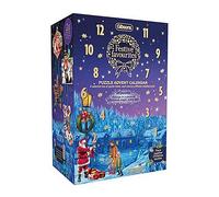 Festive Favourites Advent Calendar | Jigsaw Advent Calendar | 24 x Christmas Jigsaws | Surprise Mystery | Sustainable Puzzle for Adults | Great Gift | Gibsons Games
