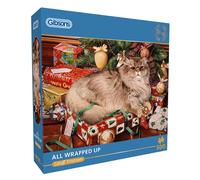 Gibsons Games All Wrapped Up 500 Piece Jigsaw Puzzle Toys G3173