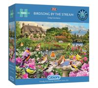Gibsons Games Birdsong By The Stream 1000 Piece Jigsaw Puzzle Toys G6362