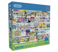 Gibsons Games Bright Lights & Big Cities 500XL Piece Jigsaw Puzzle Toys G3564