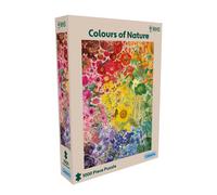 Gibsons RHS Colours of Nature 1000 Piece Jigsaw Puzzle for Adults - Vibrant Gradient Montage of Flowers and Plants for Garden Lovers - Sustainably Made in the UK/EU