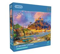 Gibsons Jigsaw Puzzle – St. Michael's Mount, 1000 pcs, Coastal, for Adults, 100% Recycled Board