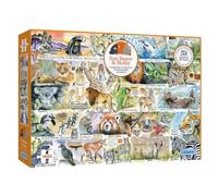 Gibsons Games Sun Bears And Sloths 1000 Piece Jigsaw Puzzle Toys G7134