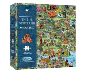 Gibsons Games This Is Scotland 1000 Piece Jigsaw Puzzle Toys G6360