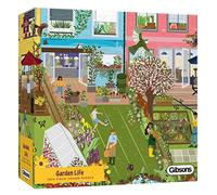 Gibsons Garden Life 1000 Piece Jigsaw Puzzle | Modern Garden Artwork Nature | Sustainable Jigsaw Puzzle for Adults Teens | Premium 100% Recycled Board | Great Gift | Gibsons Games