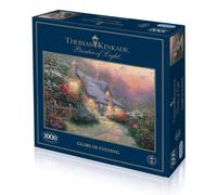 Gibsons Glory of Evening Jigsaw Puzzle by Thomas Kinkade (1000 pieces)