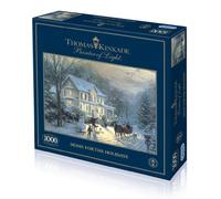 Gibsons Home for the Holidays Jigsaw Puzzle by Thomas Kinkade (1000 pieces)