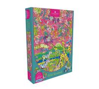 Gibsons HoT: Wild Savannah 1000 Piece Jigsaw Puzzle for Adults - Colourful Wildlife and Landscape Artwork by House of Turnowsky - Sustainably Made in the UK/EU