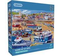 Gibsons Jigsaw Puzzle Sand at St Ives 1000 Piece
