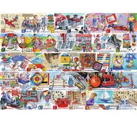 Gibsons 1000 Piece Space Hoppers & Scooters Jigsaw Puzzle