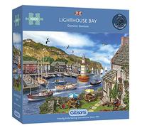 Gibsons Lighthouse Bay 1000 Piece Jigsaw Puzzle
