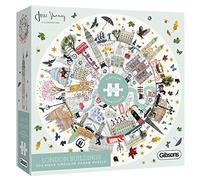Gibsons Buildings of London Circular Jigsaw Puzzle (500 Pieces)