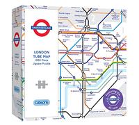 Gibsons London Underground Tube Map 1000 Piece Jigsaw Puzzle for Adults - Official TFL Licensed Design - Includes Handy Poster - Premium British Puzzle Made in the UK