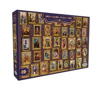 Gibsons Monarchs of England 1000 piece jigsaw puzzle for adults Kings & Queens history puzzle B Corp