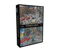 Gibsons Piccadilly Circus London Through the Decades 1000 Piece Jigsaw Puzzle
