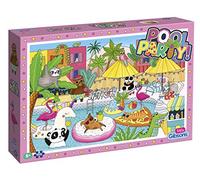 Pool Party 100 Piece Jigsaw Puzzle for Kids | Age 5+ | Premium Board | Bright, colourful & fun puzzle for boys & girls | Gibsons Games