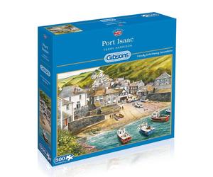 Gibsons Port Isaac Cornwall 500pc Jigsaw Puzzle featured in Doc Martin TV Show