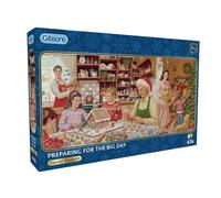 Gibsons Preparing for the Big Day 636 Piece Christmas Jigsaw Daniel Rodges G4062