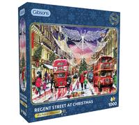 Gibsons Regent St Christmas 1000 Piece Jigsaw Puzzle