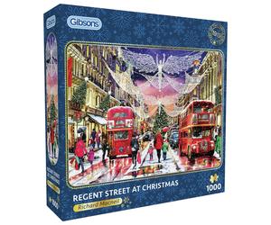 Gibsons Regent St Christmas 1000 Piece Jigsaw Puzzle