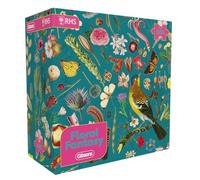 Gibsons RHS Floral Fantasy 500 Piece Jigsaw Puzzle Beautiful Botanical Artwork Nature Plants Insect Sustainable Jigsaw Puzzle for Adults Teens Premium 100% Recycled Board Great Gift Gibsons Games