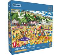 Gibsons Saltburn-by-the-Sea 500 piece jigsaw puzzle for adults B Corp Age 10+